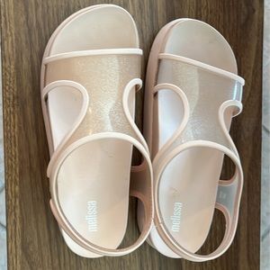 Melissa platform pink Sandals